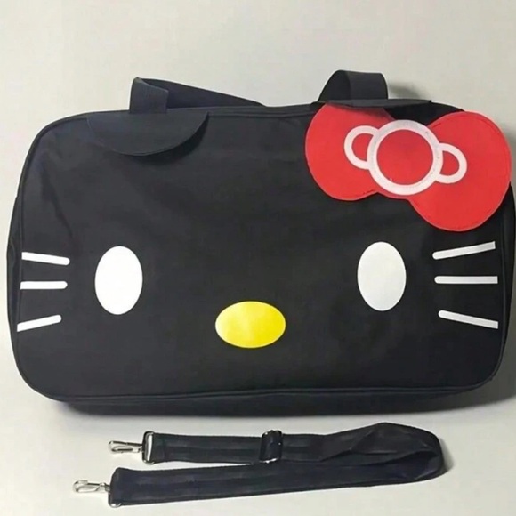 Time To Go• Hello Kitty Jet Setter Overnight Travel Bag - Picture 3 of 3